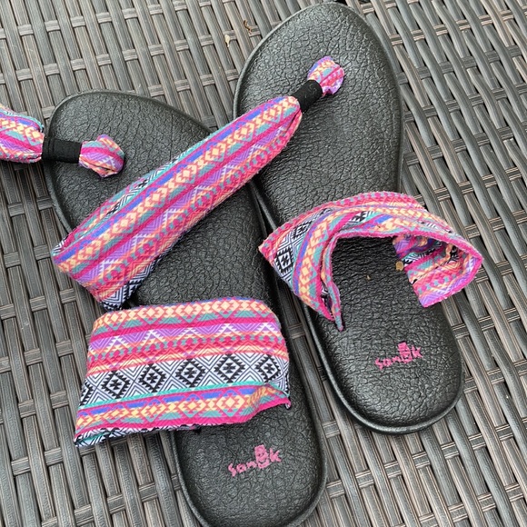 Sanuk Boho Sandals Womens size 6.5 - Picture 4 of 4